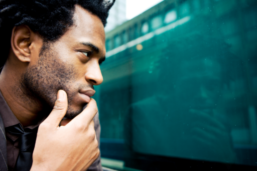 Een moment van zelfreflectie